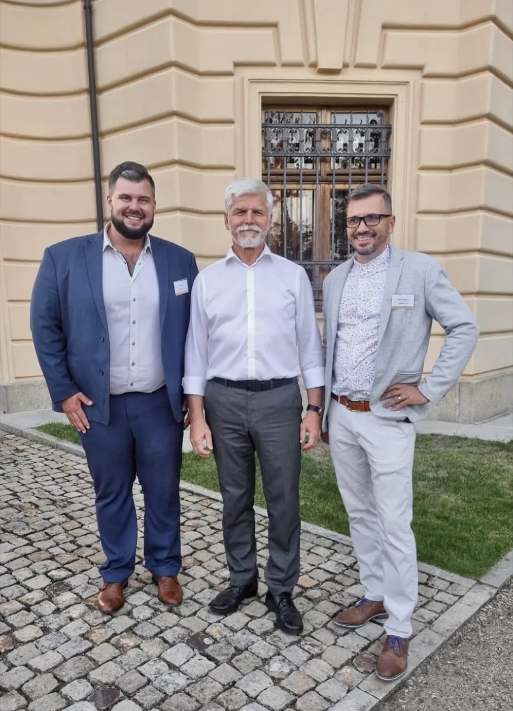 Představení postele evobeds prezidentu České republiky